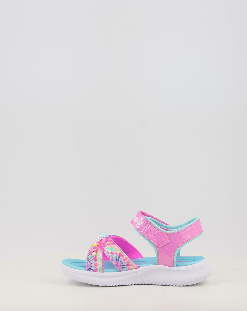 Sandales SKECHERS JUMPSTERS SANDAL - TIE DYE BFFS 303045L rose