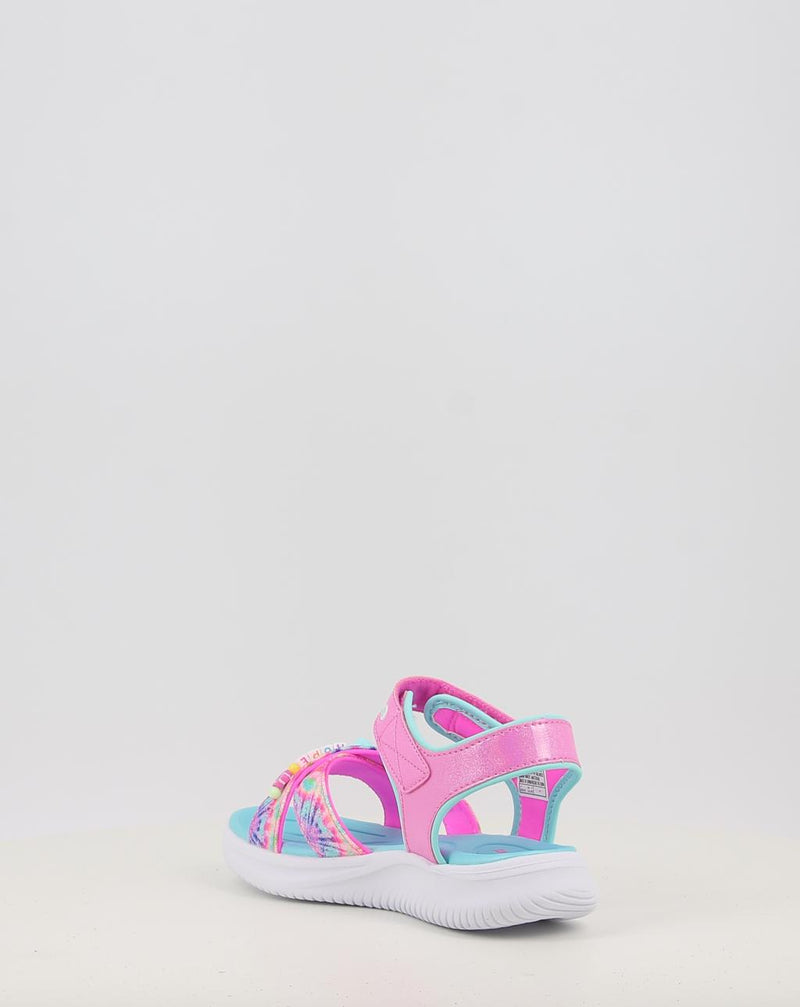 Sandales SKECHERS JUMPSTERS SANDAL - TIE DYE BFFS 303045L rose