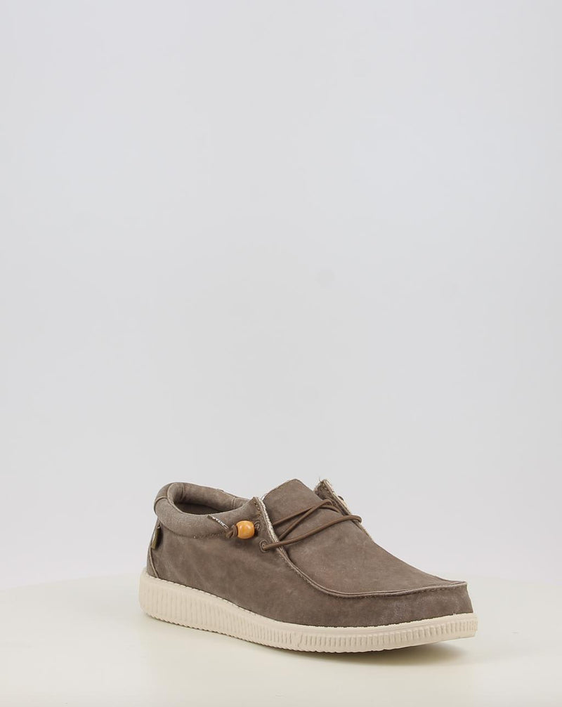 Chaussures bateau WALK IN PITAS WP150 WALLABI WASHED taupe