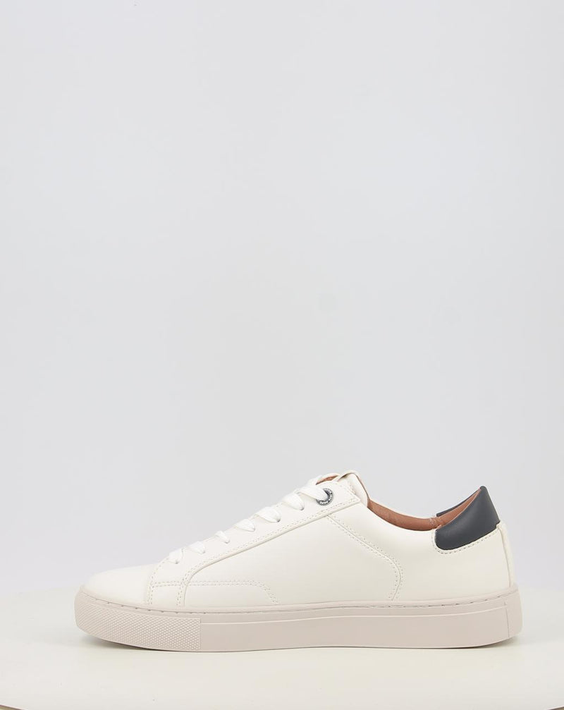 Baskets PEPE JEANS JOE BASIC PMS00048 blanc