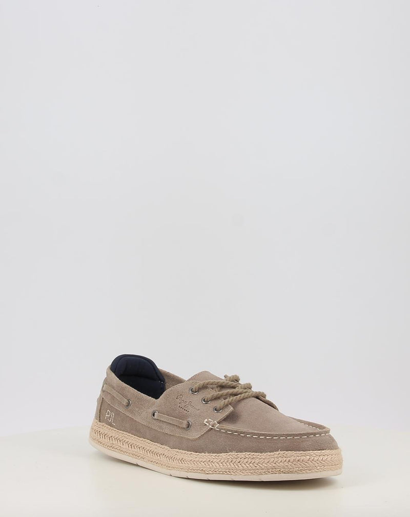 Chaussures bateau PEPE JEANS PORTO DECK PMS100006 beige
