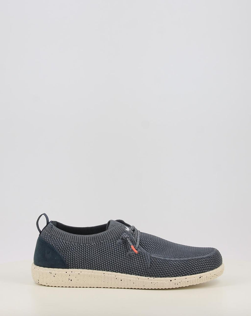 Chaussures bateau WALK IN PITAS WP150 WALLABI FLY WASHED bleu