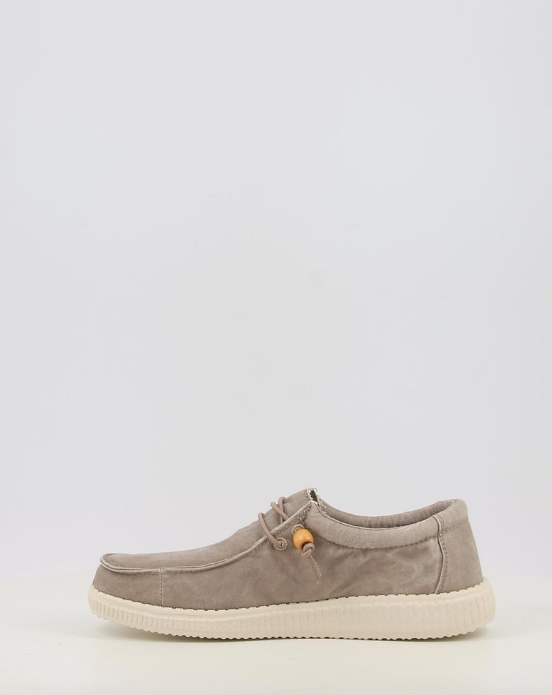 Chaussures bateau WALK IN PITAS WP150 WALLABI WASHED taupe