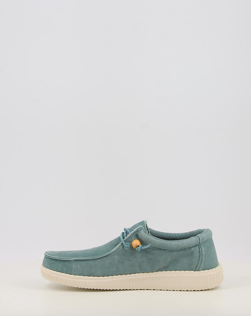Chaussures bateau WALK IN PITAS WP150 WALLABI WASHED bleu