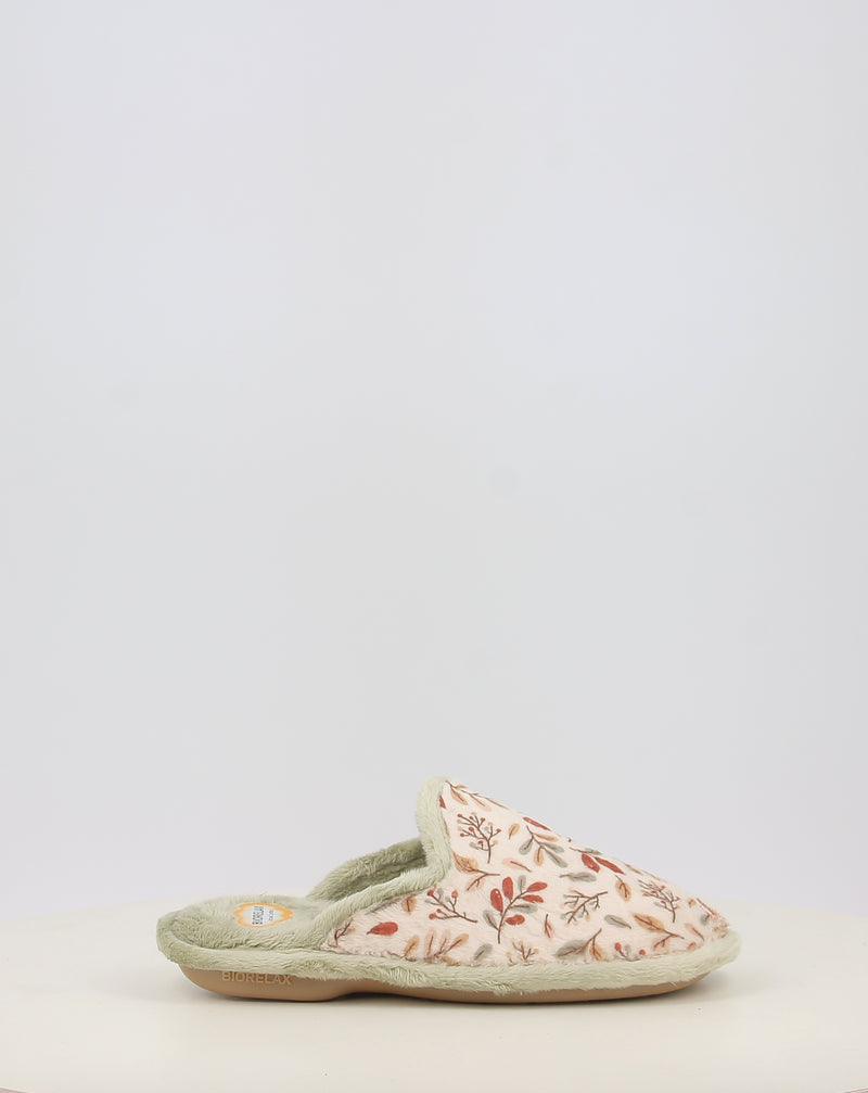 Zapatillas de Casa BIO RELAX GAIA 4538 verde