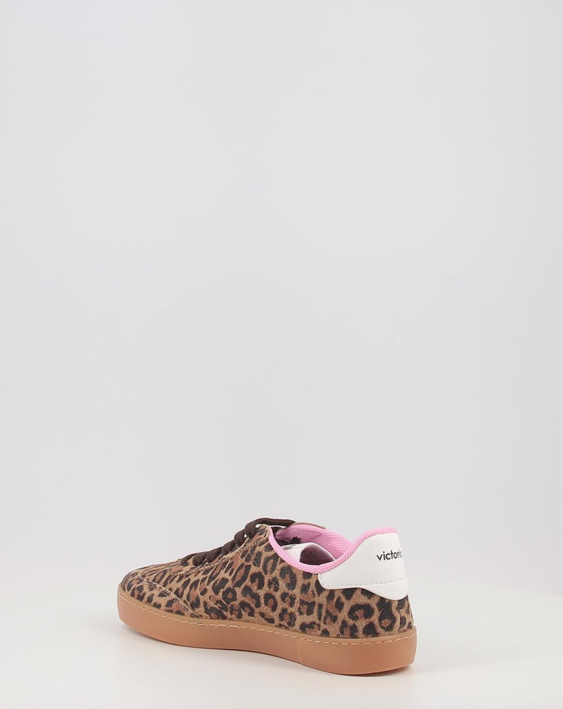 Baskets VICTORIA BERLIN SERRAJE LEOPARDO 1126205 imprimé animalier
