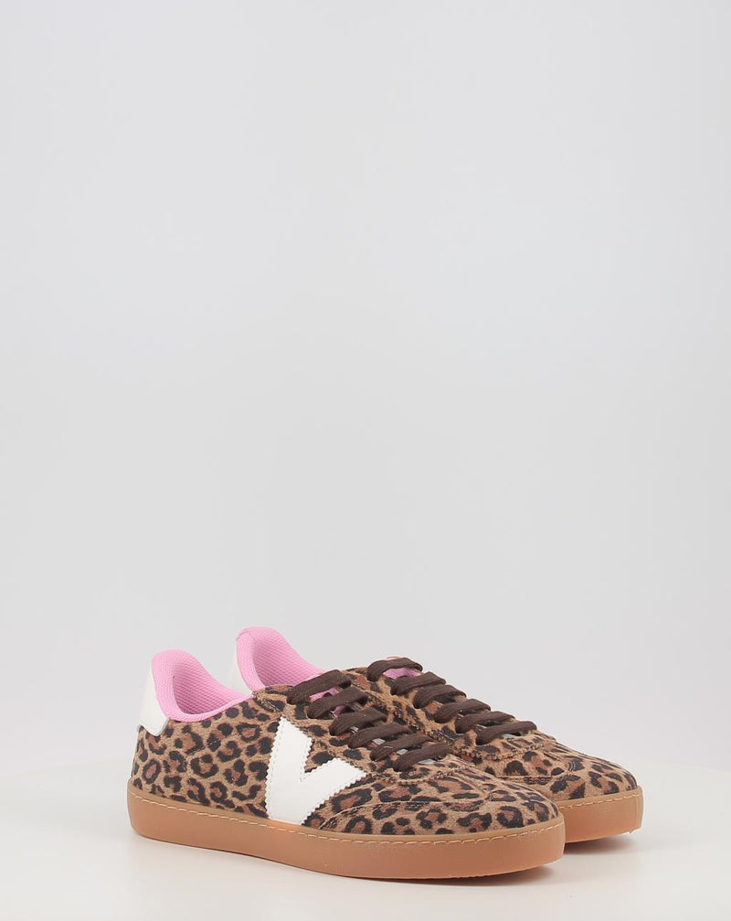 Baskets VICTORIA BERLIN SERRAJE LEOPARDO 1126205 imprimé animalier