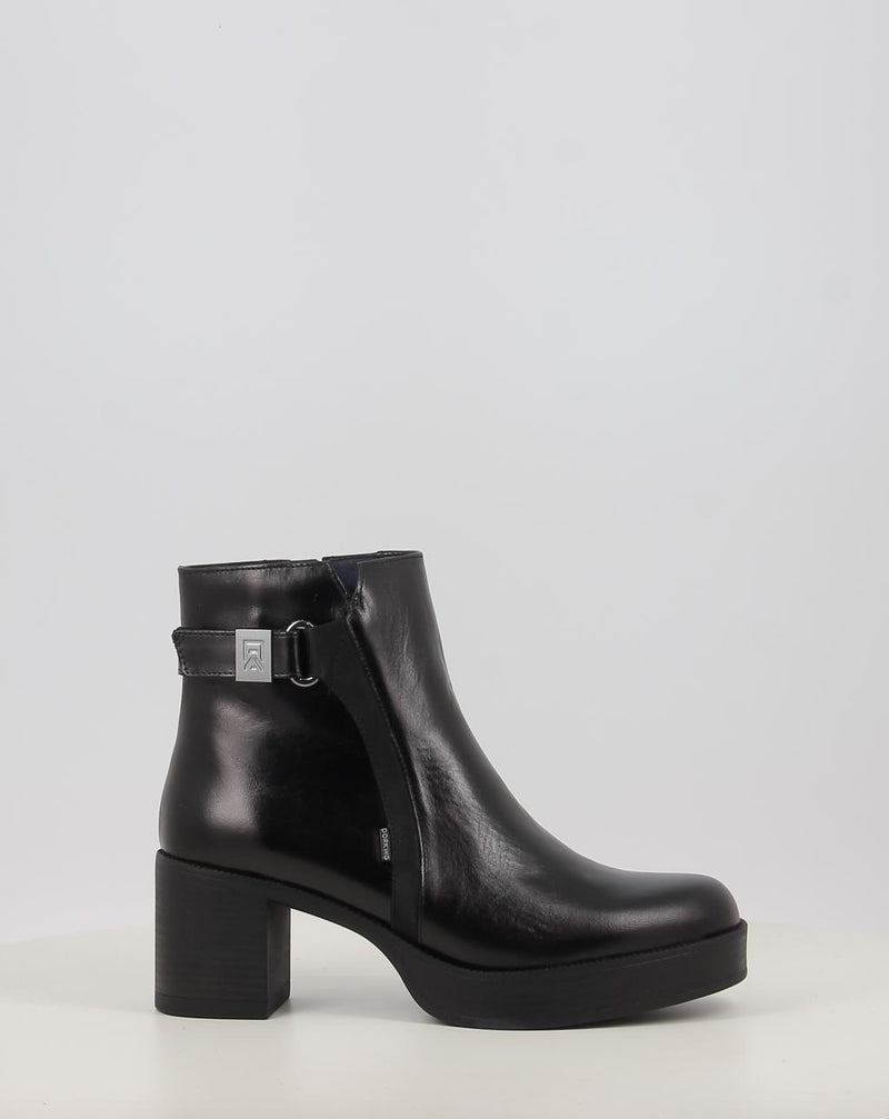 Botines FLUCHOS D9589 BOWY negro