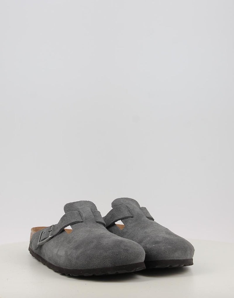 Sabots BIRKENSTOCK Boston LEVE Charcoal gris