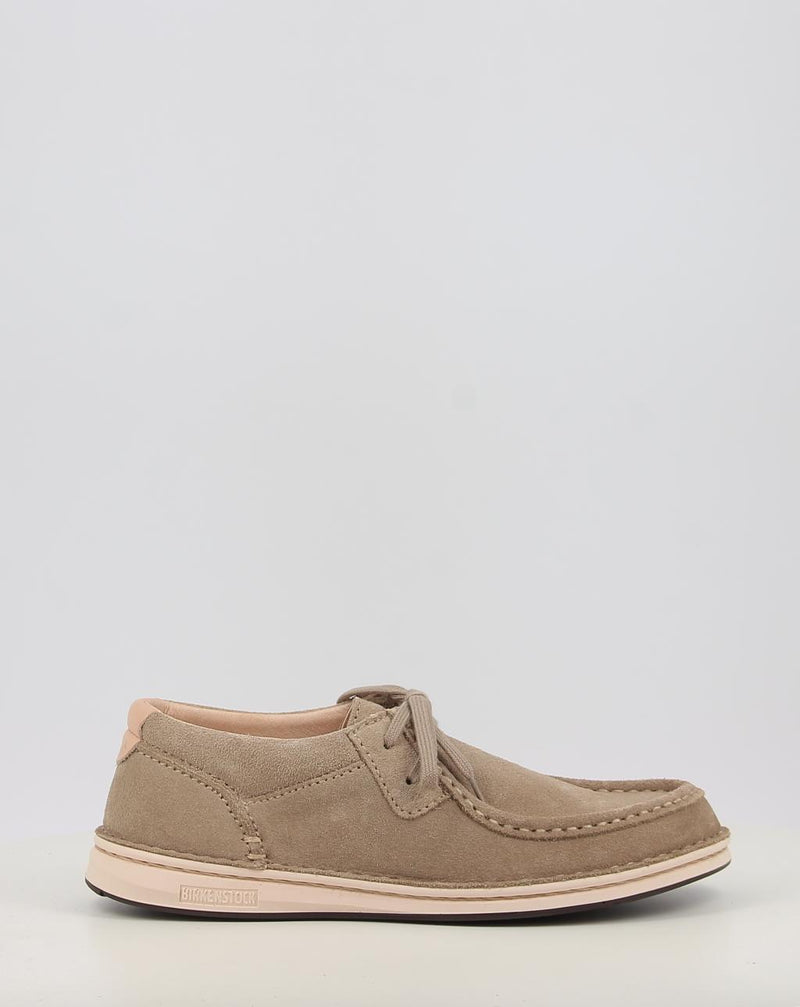 Chaussures bateau BIRKENSTOCK PASADENA LEVE TAUPE taupe