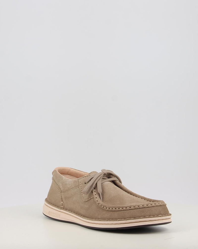 Chaussures bateau BIRKENSTOCK PASADENA LEVE TAUPE taupe