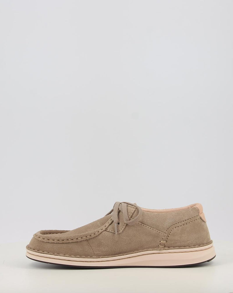 Chaussures bateau BIRKENSTOCK PASADENA LEVE TAUPE taupe