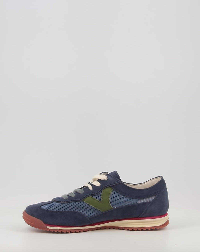 Baskets VICTORIA SATURNO & REJILLA MULTICOLOR 1158106 bleu